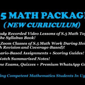 S.5 Math Package📘