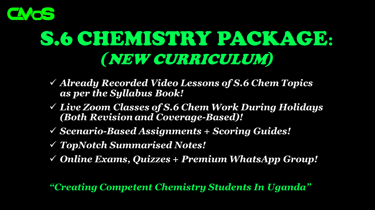 📗S.6 Chem Package (New Curriculum)